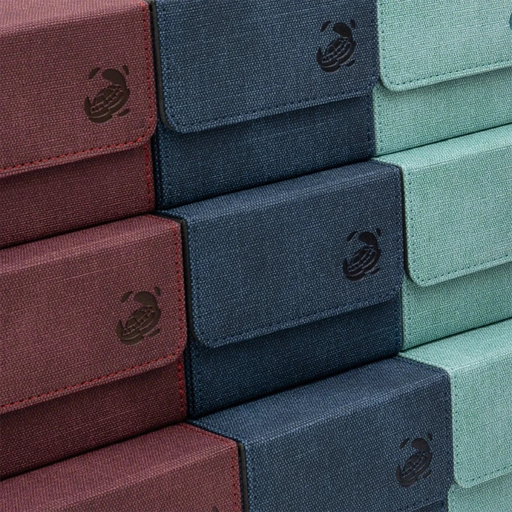 Payashell Caratex TCG accessories with a denim-inspired, non-slip surface—stylish, durable, and featuring light and dark elements.
