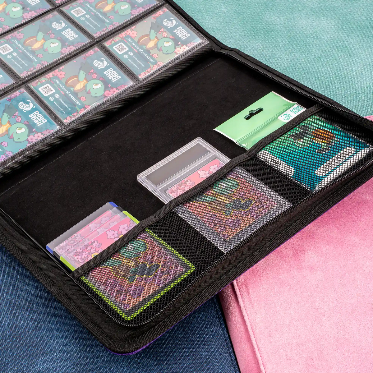trading card binder zipper Caratex Zip-Up Album 24-Pocket – 4 × 3 TCG – 3 Mesh Pockets – PayaShell Tec exterior Padded What To Do With 商品カテゴリ:hololive English -Myth- Dodge-Challenger-2011