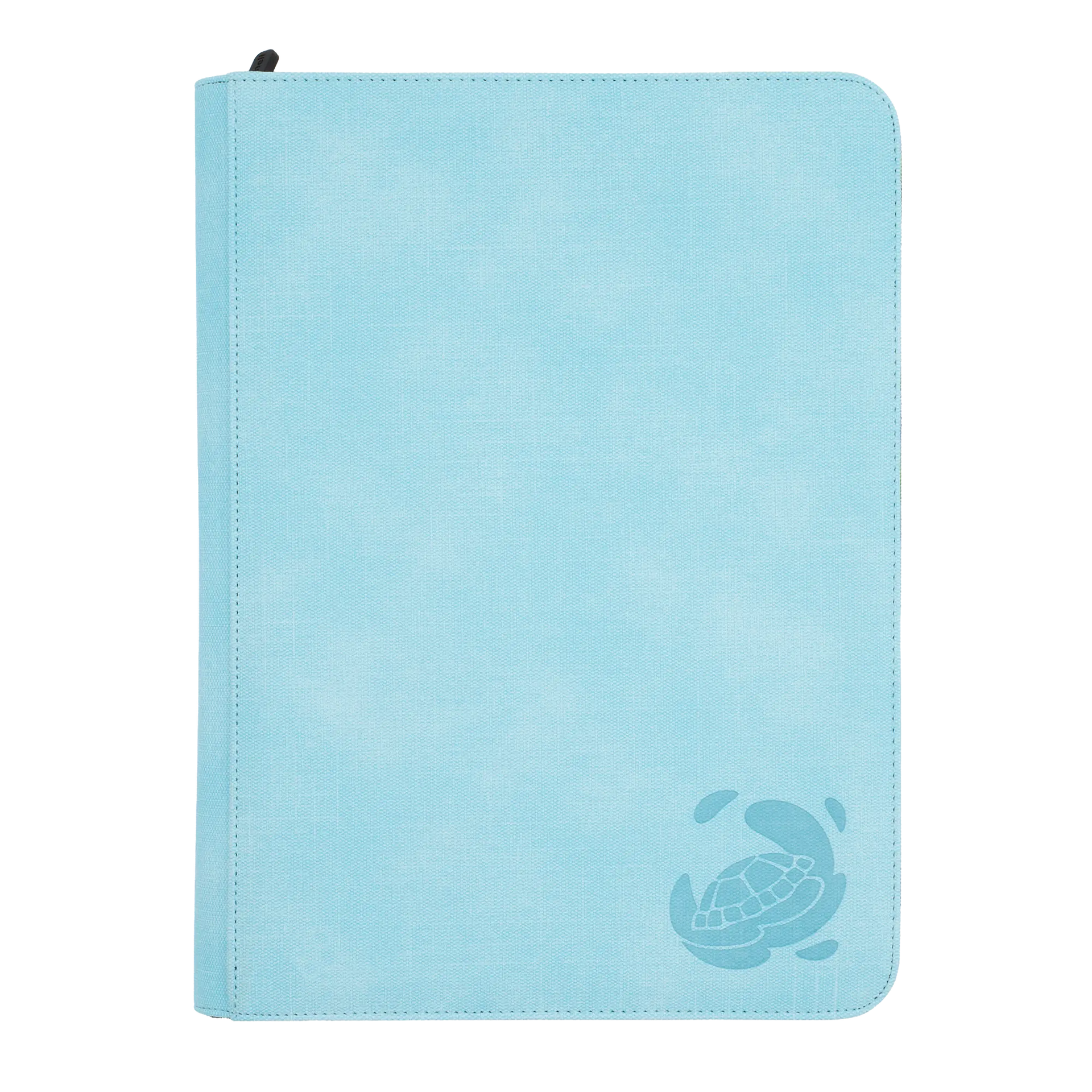 light blue card binder A5 Photo With 25 4-Pocket Card Pages, 6-Ring A5 Loose Leaf Binder Card Collection Album With 100 Card Slots, PU Leather Binder Cover With Magnetic Snap, Suitable For Organizing K-Pop your favorite Kpop postcards Removable Pages Card Binder Collectible