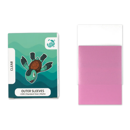 Outer Sleeves – Matte & Clear (100 Pack)