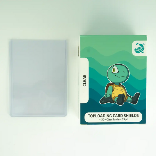 Toploading Card Shields – Transparent (30er Pack)