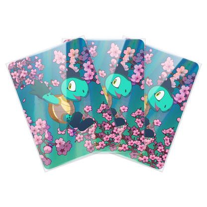 fan of sideloading clear inner sleeves for double-sleeving standard size tcg trading cards