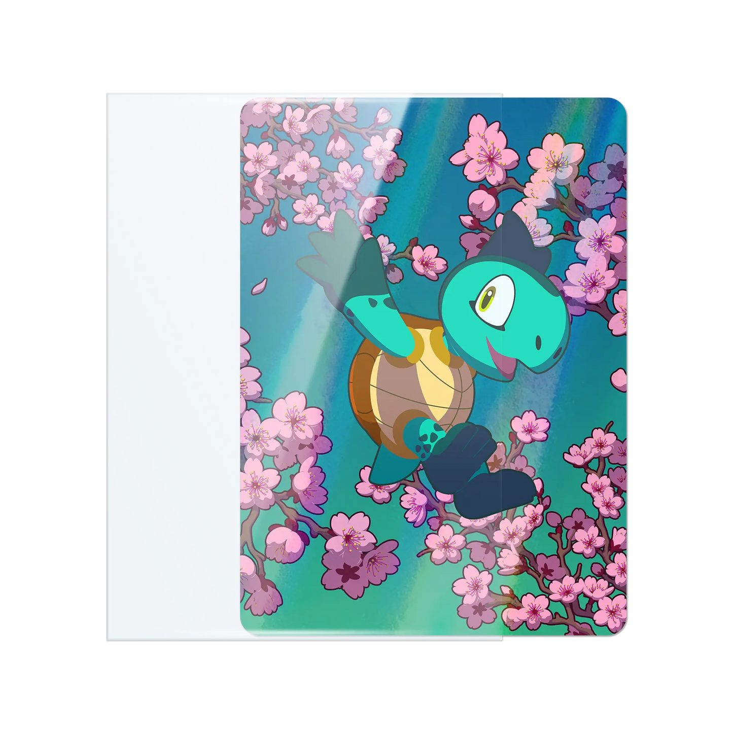 sideloading clear inner sleeve for double-sleeving standard size tcg trading cards