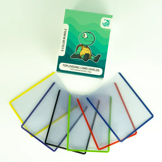 Toploading Card Shields – Gemischtes Set (30-Pack, je 6 Farben)