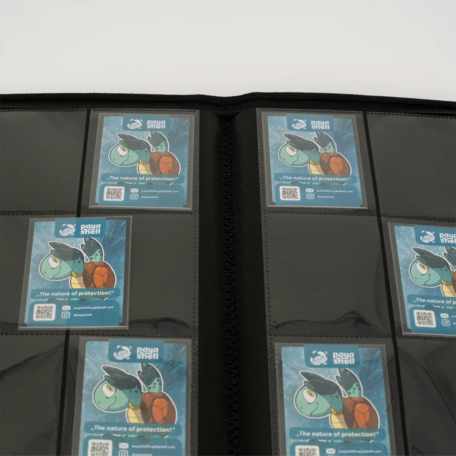 Resiplush 3x3 TCG Binder 360 Pockets with Zipper PayaShell Resiplush 3x3 TCG Binder 360 Pockets with Zipper PayaShell